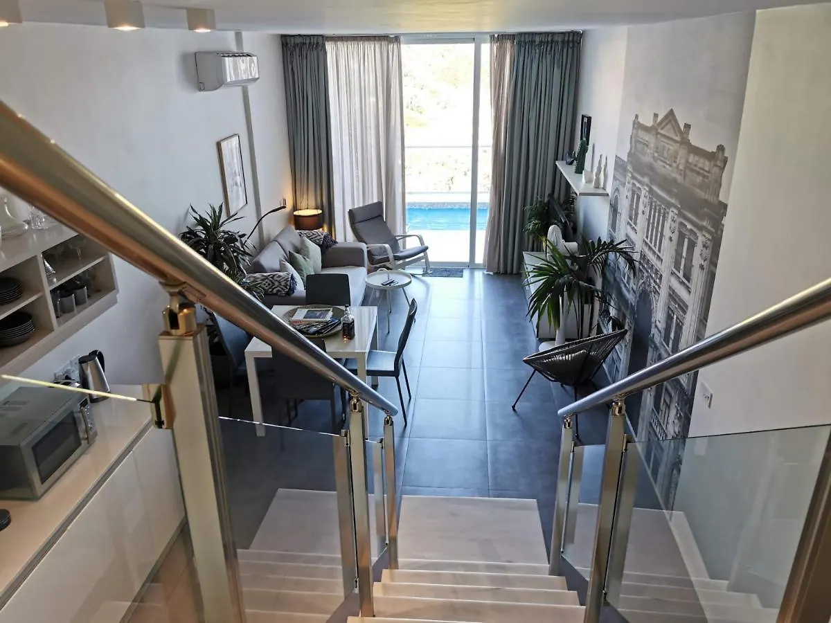 Duplex Maisonette With Heated P-Pool And Jacuzzi San Ġiljan Malta